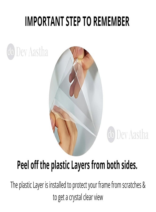 DEV AASTHA Brown Wall Photo Frame Set Pack of 9 with Plexi Glass | Includes 3 (5x7) & 6 (4x6) Frames | Ideal for Family Collage, Certificates & Mini Photos | Gift for Weddings, Anniversaries Birthdays - Image 5